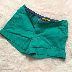 Prince & Fox green midi shorts VGUC